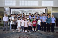 庆“六一”：海顺印业迎来了一群特殊的“客人