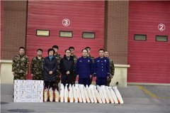 天津海顺印业包装有限公司向应急消防官兵致以
