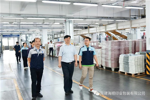 天津市东丽区委副书记刘伟一行莅临海顺参观调研(图6)