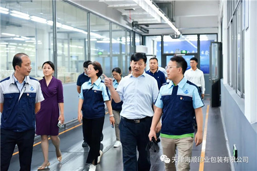 天津市东丽区委副书记刘伟一行莅临海顺参观调研(图7)