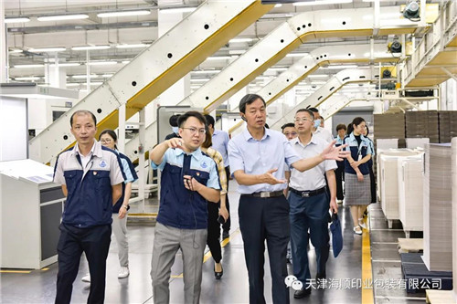长春市委常委、统战部长、天津市政府副秘书长(挂职)刘德生一行莅临海顺参观调研(图3)