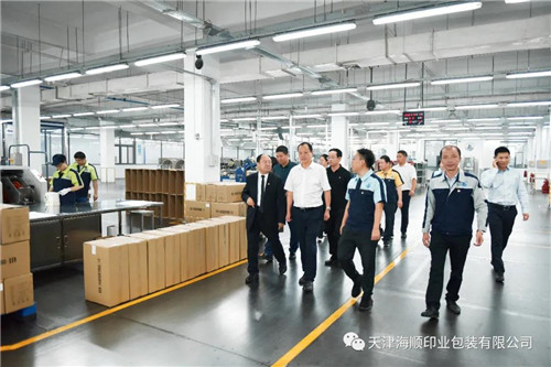黄骅市委书记朱春燕、政协主席贾兆德等一行莅临海顺参观调研(图7)