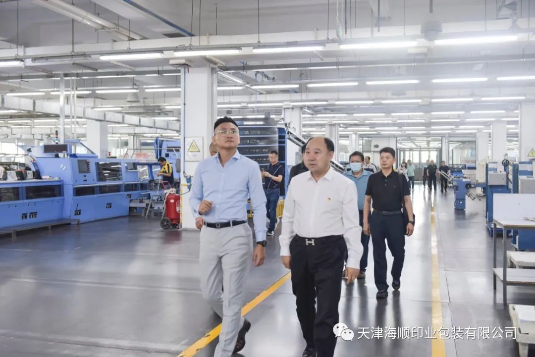 东莞市印刷行业企业家代表团莅临海顺参观交流，相互赋能，共谋未来(图7)