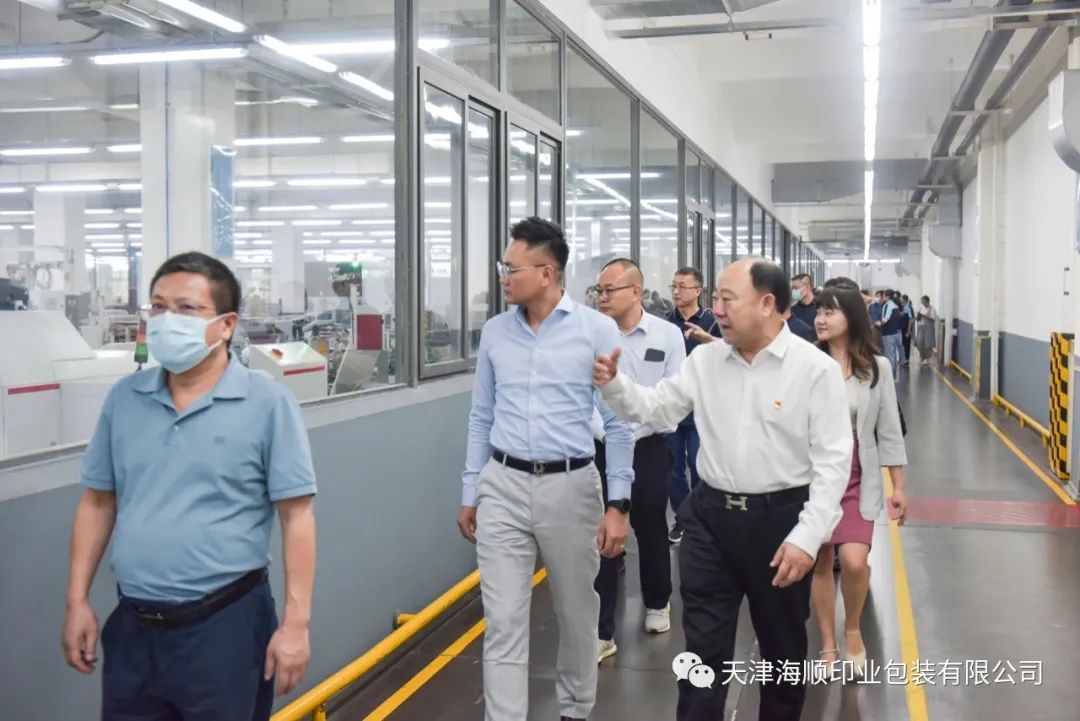 东莞市印刷行业企业家代表团莅临海顺参观交流，相互赋能，共谋未来(图6)