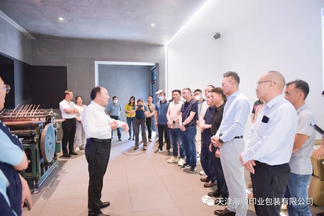 东莞市印刷行业企业家代表团莅临海顺参观交流，相互赋能，共谋未来(图3)