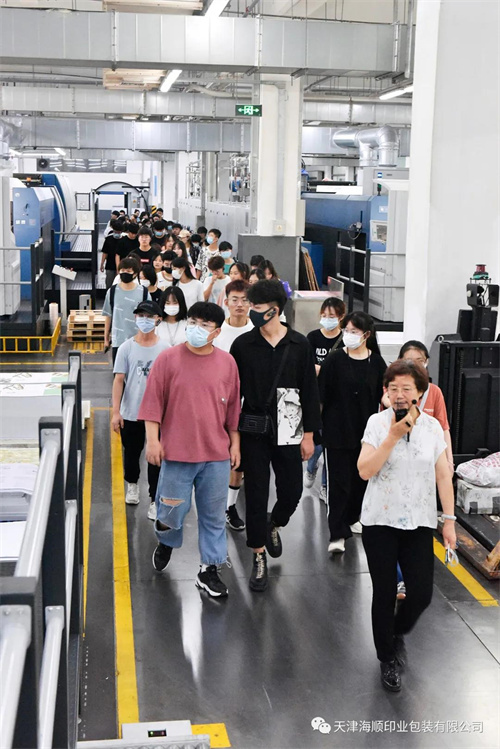 天津职业大学与海顺开展党建交流(图3)