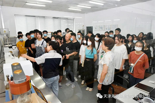 天津职业大学与海顺开展党建交流(图7)