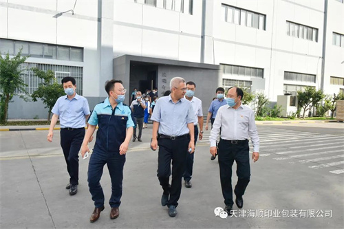 贾堤区长一行莅临海顺走访服务(图5)