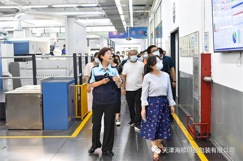 天津市东丽区区委组织部干部与甘肃皋兰县党政领导、干部和北方人才工作人员莅临海顺参观调研(图5)