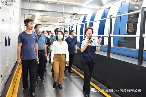东丽区组织部干部同甘肃省甘谷县党政领导干部莅临海顺参观调研(图3)