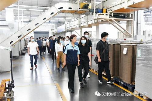 东丽区组织部干部同甘肃省甘谷县党政领导干部莅临海顺参观调研(图5)